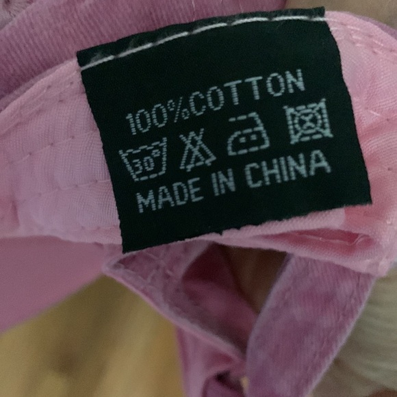 Ball cap PINK BASEBALL HAT WOMENS - Picture 5 of 5